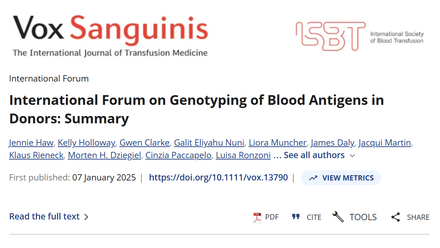 International Forum on Genotyping of Blood Antigens in Donors Summary.png