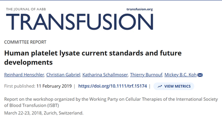 Human platelet lysate current standards and future developments.png